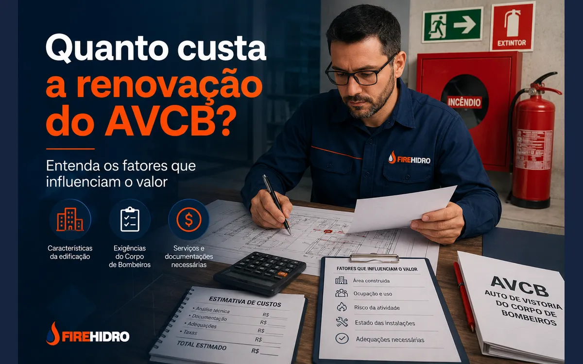 Quanto custa a renovação do AVCB?