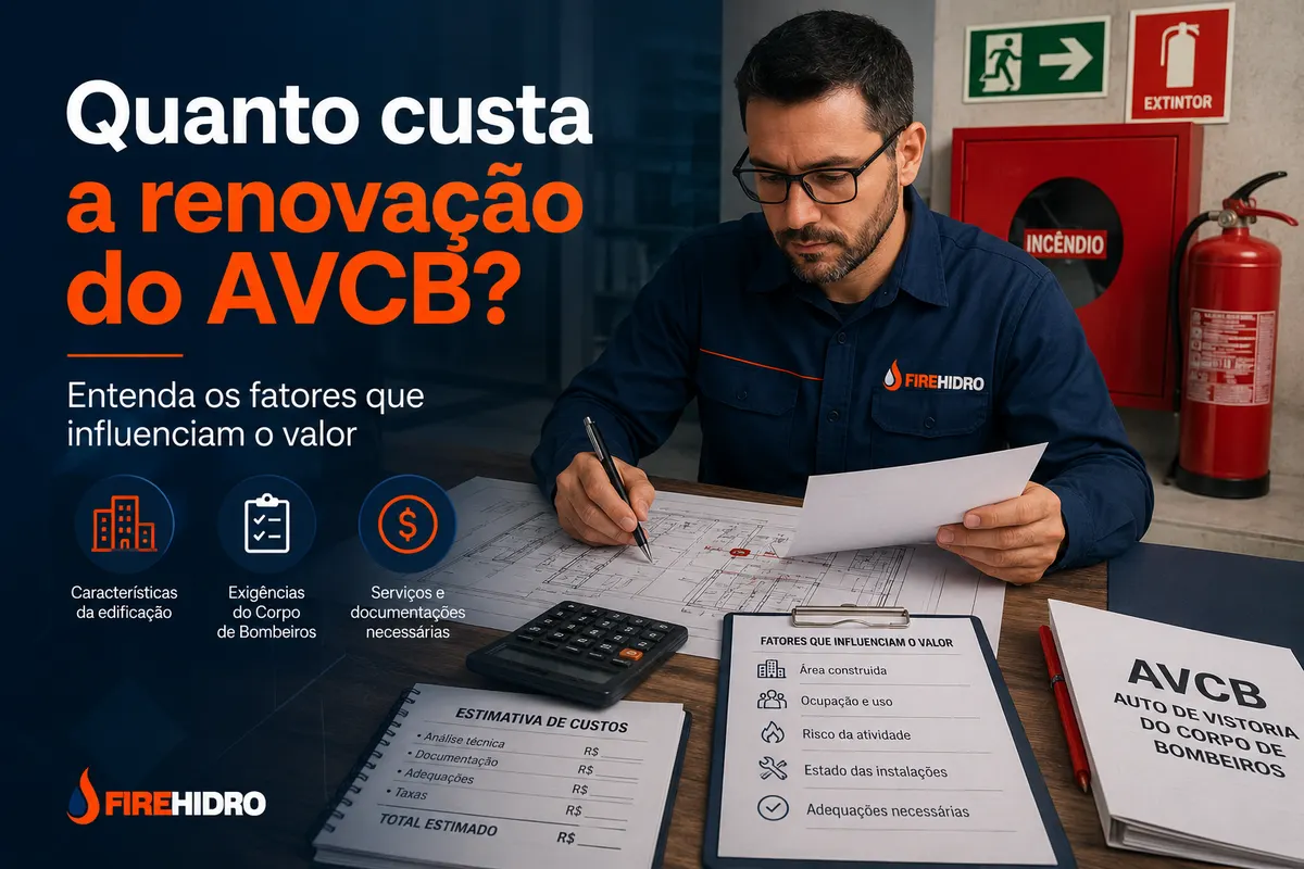 Quanto custa a renovação do AVCB?